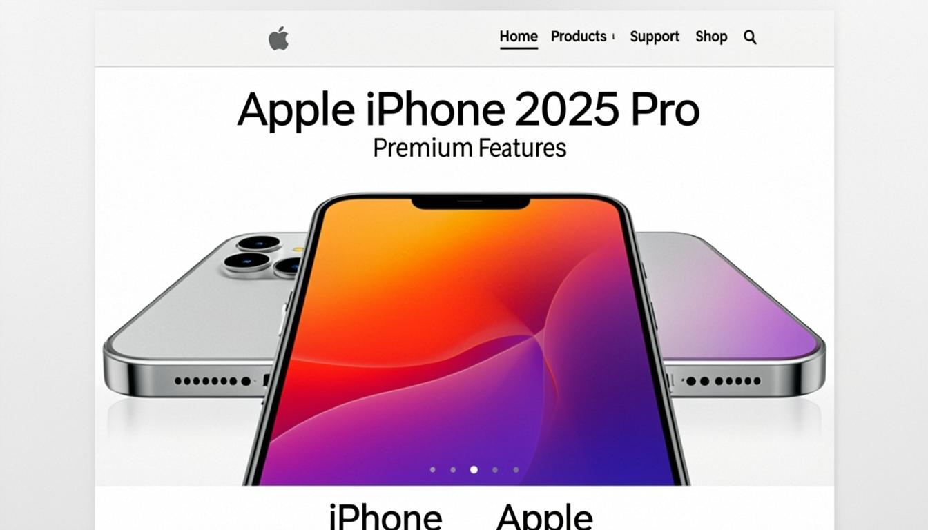 Apple Website Clone